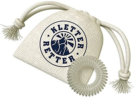 KletterRetter Finger-Massagering - fördert die Durchblutung, energetisiert durch Massage und hält Kletterfinger fit und beweglich!