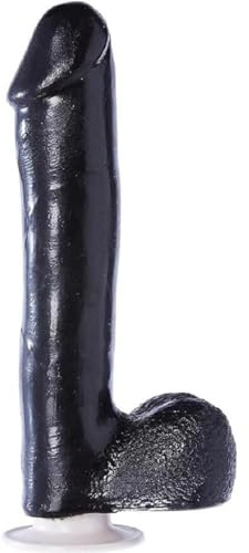 Fetish Fantasy Big Daddy Hollow 10-Inch Strap On, Black