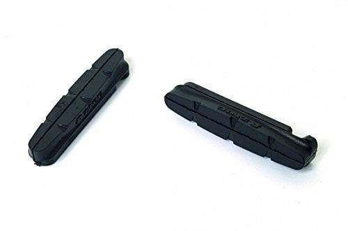 Aztec Road insert brake blocks - pack of 2 pairs, Black