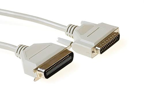 ACT Parallel Druckerkabel D-Sub Stecker 25-poliger nach Centronics Stecker 36-poliger, 1,8 Meter - AK1062