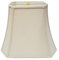 Royal Designs Eck-Lampenschirm, rechteckig, Beige, 17,8 x 25,4 cm