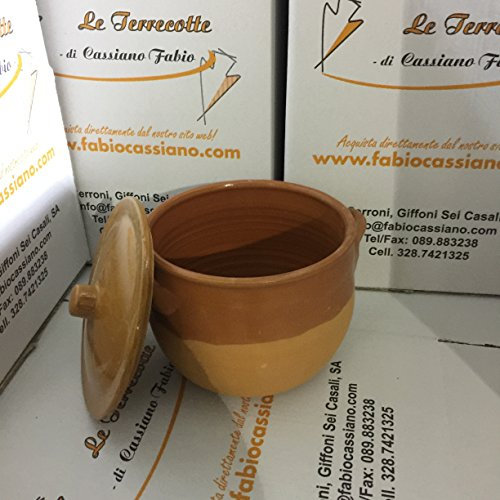 le terrecotte di cassiano fabio pentola per Cottura lenta 3 lt in Terracotta