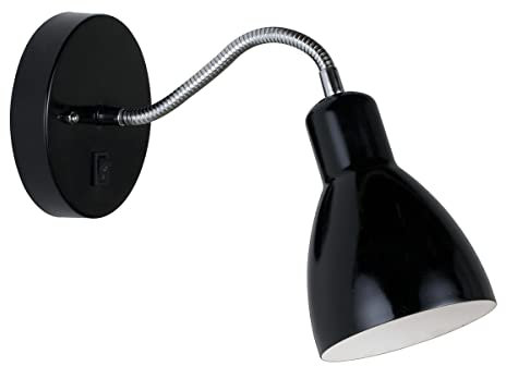 Nordlux Wandleuchte Cyclone 40W E14 schwarz 72991003