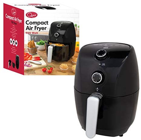 Quest 34470 Compact AirFryer, 1.7L, 900W, Black