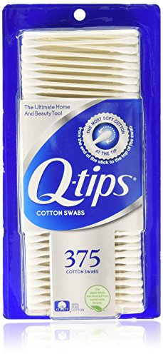 Q Tips Swabs 375-Count (Pack of 3)
