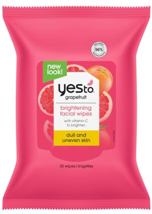 Yes To Grapefruit Correct & Repair Rejuvenating Facial Wipes (30 Count)
