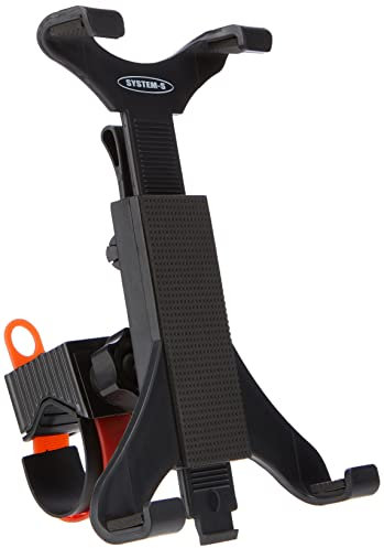 System-S – Soporte de Tablet para Manillar de Cintas de Correr, Bicicletas estáticas, caminadoras