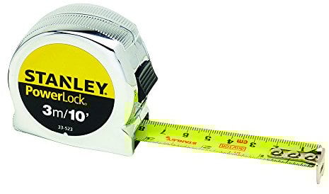 Stanley 033523 Micro Powerlock - Cinta métrica (3 m)
