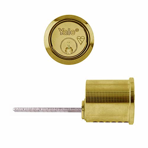 YALE X5 2 KEY CYLINDER BRASS