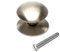 Merriway® BH00784 (2 Pcs) Satin Chrome Victorian Style Cabinet Cupboard Door Knob, 32 mm (1.1/4 inch) - Pack of 2 Pieces