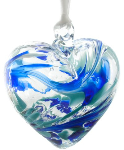 The Milford Collection - March Birthstone - Aquamarine - Heart