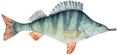 Fladen weiches Dekokissen in Fischform