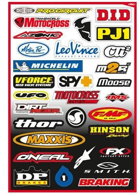 FX Sponsor Sticker Kit B