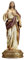 Joseph's Studio by Roman, 26 cm H Heiliges Herz Jesu, himmlische Beschützer, Renaissance-Kollektion, religiöse Heimdekoration, fromme Geschenke