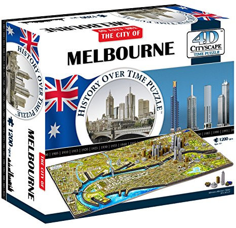 4D Cityscape 40060 Melbourne Puzzle