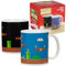 Super Mario Tasse Changeante de Chaleur - Marchandise Officielle, Révèle Écran Niveau Mario avec Boisson Chaude, Cadeau Original pour Gamers Rétro, 300ml (10 fl oz)