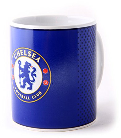 Chelsea FC Mug en céramique avec boîte de présentation Motif équipe de football Chelsea FC 325 ml