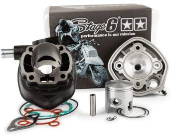 zylinderkit Stage6 streetrace 70 CC, in ghisa, D = 47 mm per Minarelli LC