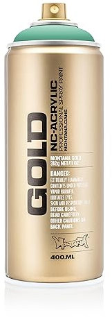 Montana Cans 285141 Spray Dose Gold 400ml, Gld400-6130 - Malachite