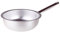 Agnelli ALMA111BM24 Sartén para saltear Pasta y arroz con Mango Tubular de Acero Inoxidable, Aluminio Profesional de 3 mm, 24 cm