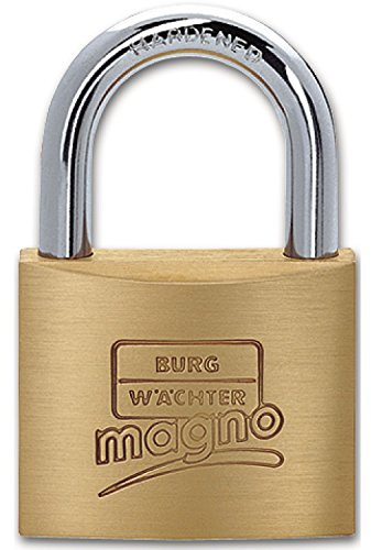 BURG-WÄCHTER Vorhangschloss 400 E Magno verschiedensperrend, Breite 30 mm