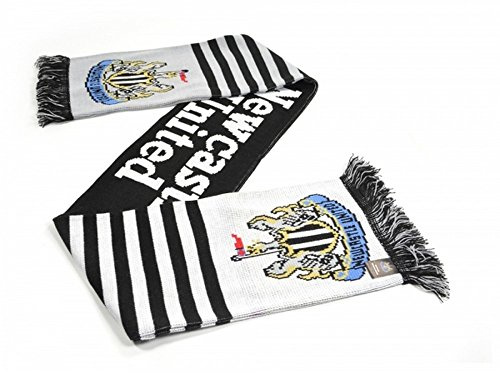 Newcastle United Wort Mark Schal – Mehrfarbig, Eine Größe