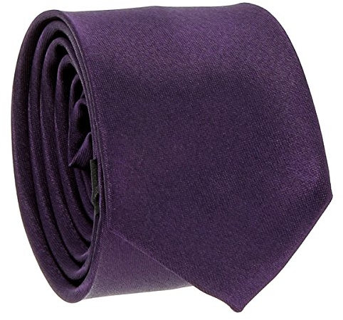 Cravatta Sottile Viola