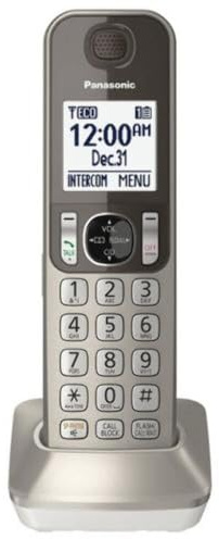 Panasonic Cordless Phone Handset Accessory Compatible with KX-TGF350N / KX-TGF352N & KX-TGF353N Series Cordless Phone Systems - KXTGFA30N (Champagne Gold)