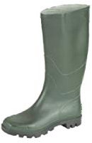 Stivale in Gomma PVC Stivali Uomo Donna Colore Verde Numero 47