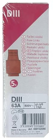 Diazed-Sicherungseins„tze E33 DIII