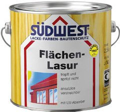 SÜDWEST Flächen-Lasur ebenholz 10 Liter