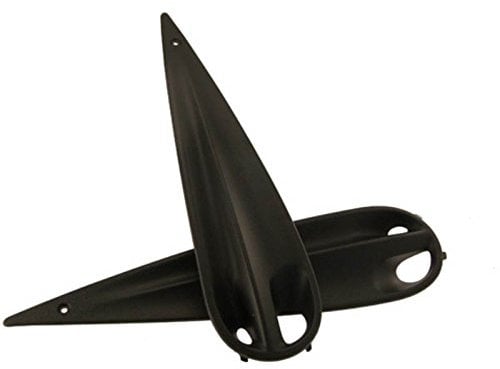 One by Camamoto cod. 77390120 plastica Kit Set Coppia Presa d'Aria Destra e Sinistra Nero Come L'Originale Compatibile con malaguti Phantom f12 LC. Anno dal 1994 al 2006 |RIF. Orig. Malaguti 07119303
