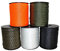 Sgt. Knoten Polyester flatrope/Arbor Gurtband/Utility Seil 5/8 Zoll x 100, 300, 500 Füße Spulen – mehrere Farben, schwarz