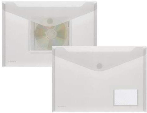 PP-Umschlag A4quer, Visitenkartentasche, trans klar, 10 Stück Stück