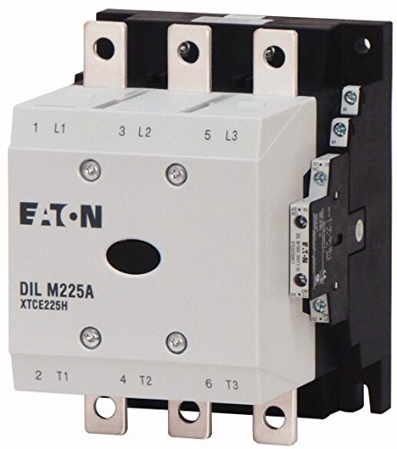 Eaton DILM Schütz 120V-Spule, 3-polig, 400V 110 kW 2 Schließer/2 Öffner Motorsteuerung, Umkehrend 4-Hilfskontakte