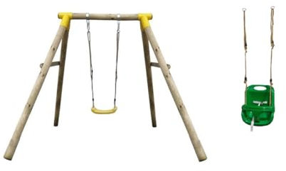 Spilli Outdoor World Altalena singola 'Rowan Infante' con SEGGIOLINO E SEDILE ERGONOMICO