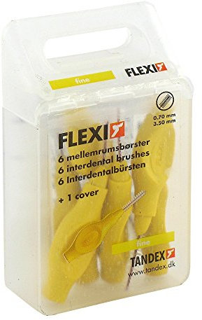 TANDEX FLEXI Interdental Bürsten 0,7 mm gel 6 St