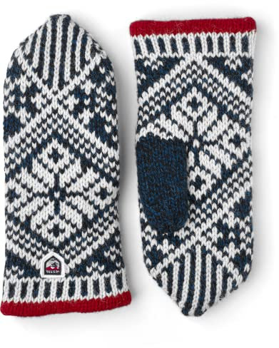 Hestra Damen Wollfäustlinge: Nordic Knit Winterhandschuhe