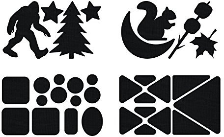 Gear Aid Tenacious Tape Gear Patches for Jacket Repair, Black Nylon, Camping, 3 x 20