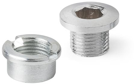 Miche rpscrpac00000 Schraube Kurbelgarnitur, Unisex Erwachsene, Grau, Einheitsgröße