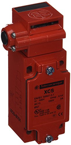 Schneider Electric XCSB701 Guard Switch TP, Metal 1-Conduit 113,5X40X44Mm Key 2Nc+No Slow Pg13.5 Manual Unlocking By Button