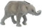 Bullyland 63659 - Spielfigur Afrikanisches Elefantenkalb, ca. 9,8 cm große Tierfigur, detailgetreu, PVC-frei, ideal als kleines Geschenk für Kinder ab 3 Jahren