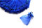 Schnoschi 25 Stück Organzabeutel Organzasäckchen 10 x 7,5 cm blau