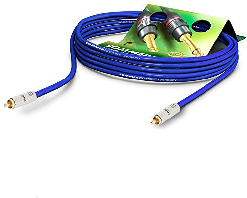 SommerCable SC-Vector 0.8/3.7 S/PDIF 75 Ohms, Cinch HI-CM12 / Cinch HI-CM12 HICON (1,5m)