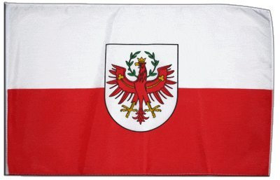 Flaggenfritze Flagge/Fahne Österreich Tirol + gratis Sticker