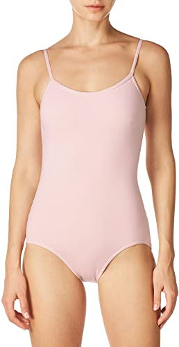 Capezio Damen Camisole Leotard with Adjustable Straps Gymnastikanzug, Pink, M