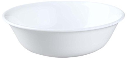 Corelle Lot de 6 Bols en Verre Vitrelle Blanc givré 50 cl
