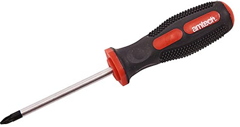 Amtech L0055 75mm (3) No.1 Pozi Drive Screwdriver