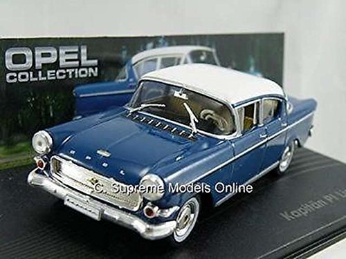 Opel Kapitan Pi Limousine 1/43 1958–1959 verpackte Ausgabe weißes Dach K8967Q