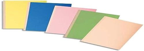 Exacompta 771000E 10er Pack Aktenmappen mit dehnbarem Rücken DIN A4 farbig sortiert